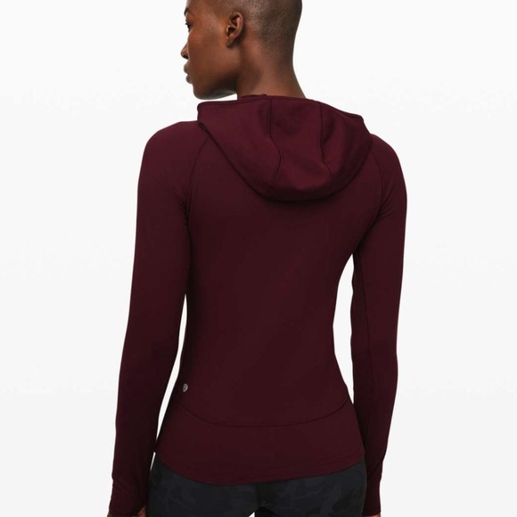 Lululemon Women's Burgundy On Repeat Rulu Hoodie Size 4 - Picture 10 of 10